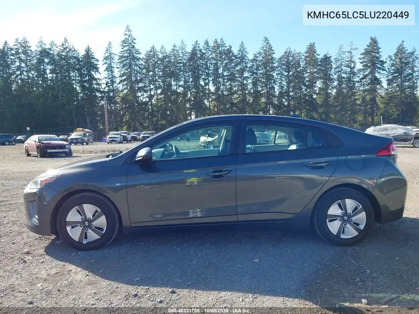 2020 HYUNDAI IONIQ VIN KMHC65LC5LU220449 — фото 14