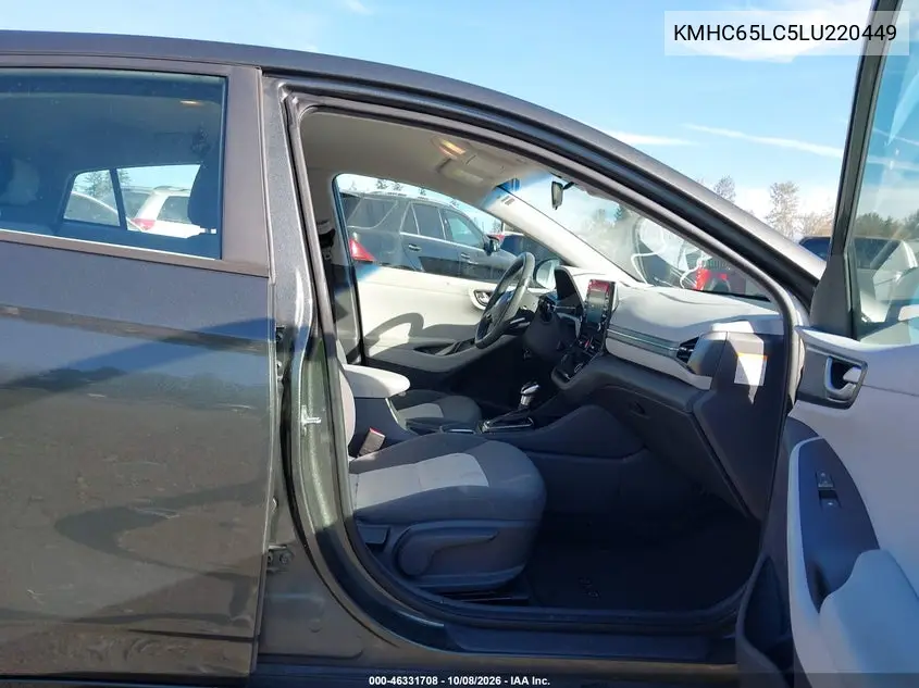 2020 HYUNDAI IONIQ VIN KMHC65LC5LU220449 — фото 5
