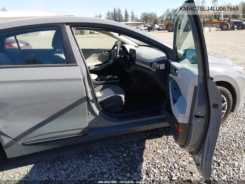 2020 HYUNDAI IONIQ VIN KMHC75LJ4LU067669 — фото 5