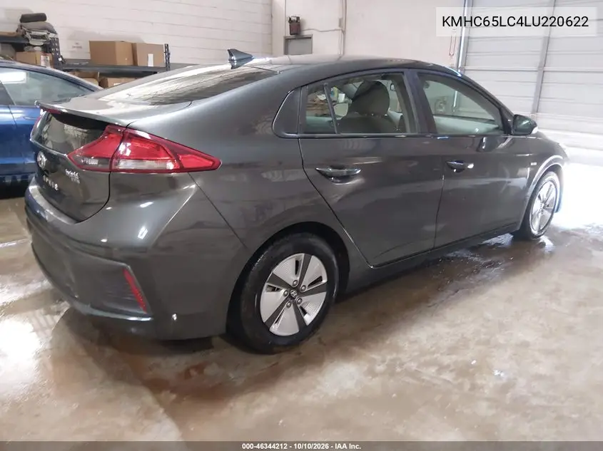 2020 HYUNDAI IONIQ VIN KMHC65LC4LU220622 — фото 4