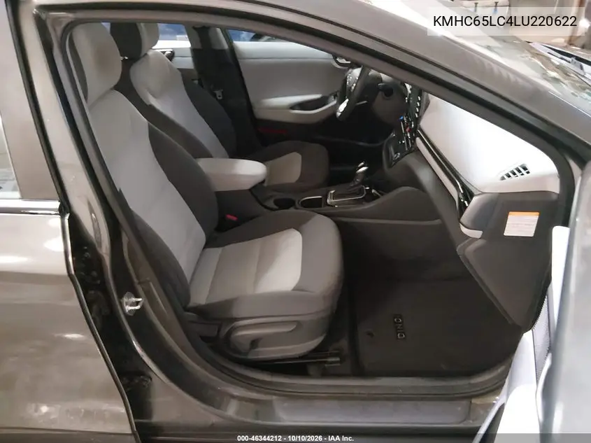 2020 HYUNDAI IONIQ VIN KMHC65LC4LU220622 — фото 5