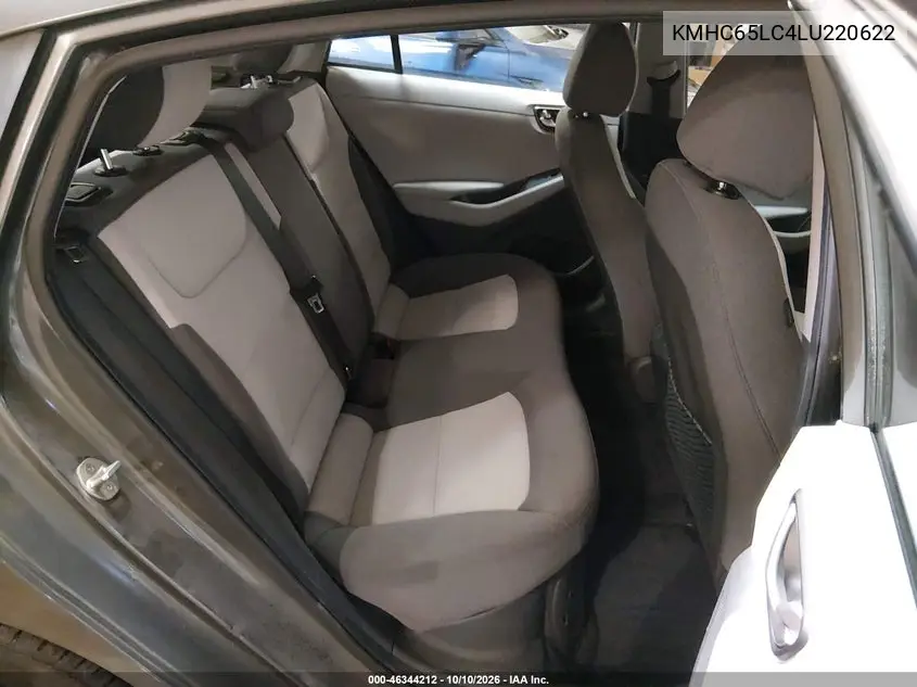 2020 HYUNDAI IONIQ VIN KMHC65LC4LU220622 — фото 8