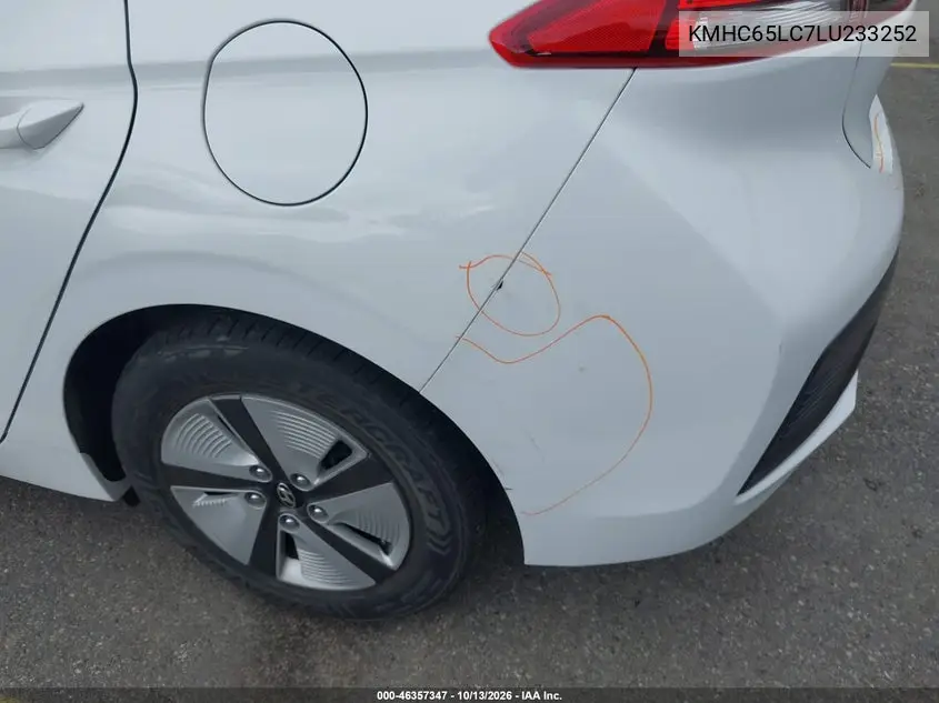 2020 HYUNDAI IONIQ VIN KMHC65LC7LU233252 — фото 12