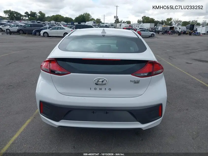 2020 HYUNDAI IONIQ VIN KMHC65LC7LU233252 — фото 19