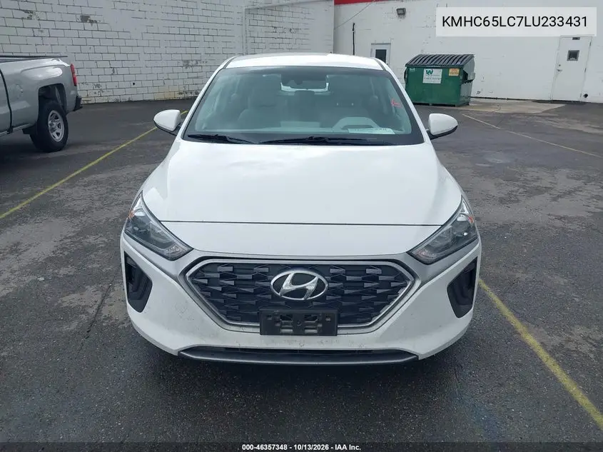 2020 HYUNDAI IONIQ VIN KMHC65LC7LU233431 — фото 12