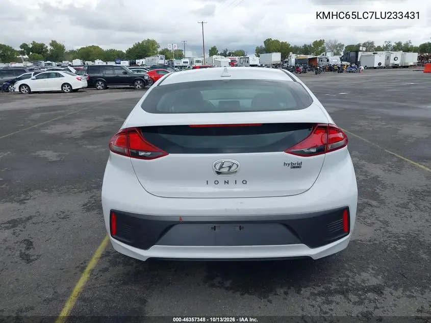 2020 HYUNDAI IONIQ VIN KMHC65LC7LU233431 — фото 16