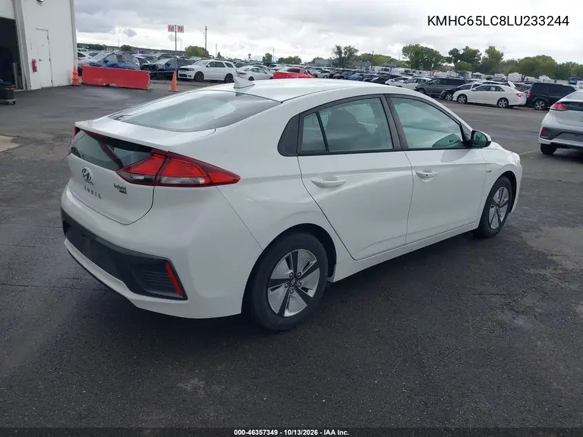 2020 HYUNDAI IONIQ VIN KMHC65LC8LU233244 — фото 4