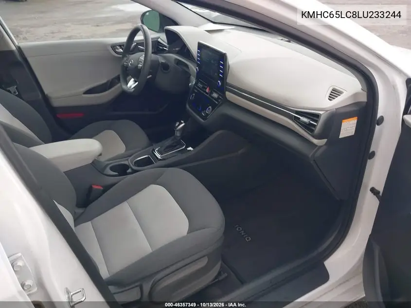 2020 HYUNDAI IONIQ VIN KMHC65LC8LU233244 — фото 5