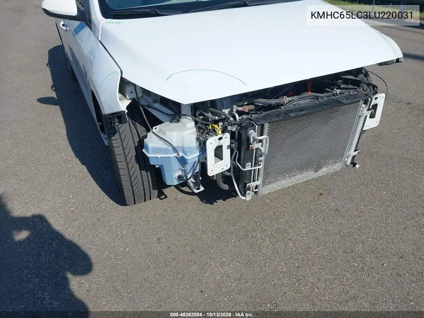 2020 HYUNDAI IONIQ VIN KMHC65LC3LU220031 — фото 14