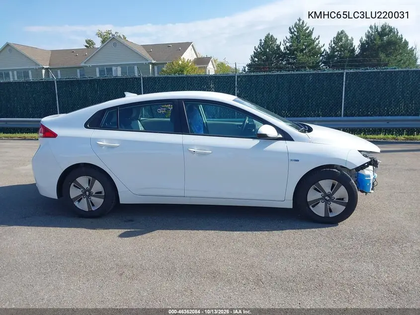 2020 HYUNDAI IONIQ VIN KMHC65LC3LU220031 — фото 18