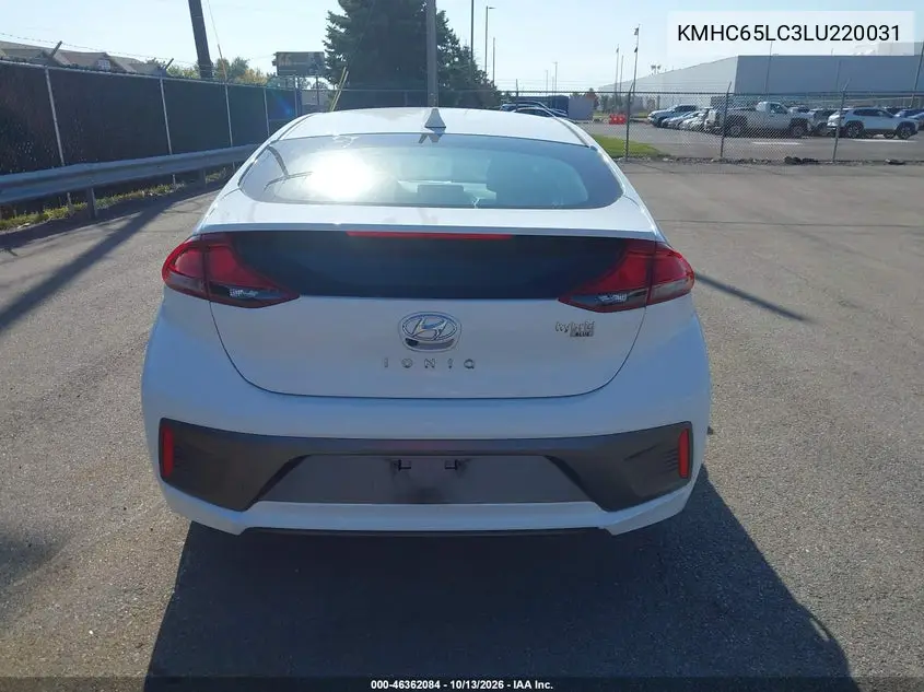 2020 HYUNDAI IONIQ VIN KMHC65LC3LU220031 — фото 21