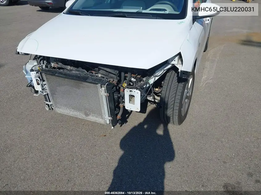 2020 HYUNDAI IONIQ VIN KMHC65LC3LU220031 — фото 6