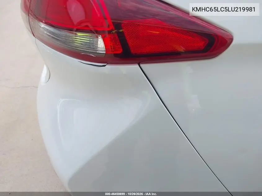 2020 HYUNDAI IONIQ VIN KMHC65LC5LU219981 — фото 16