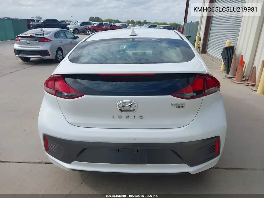 2020 HYUNDAI IONIQ VIN KMHC65LC5LU219981 — фото 21