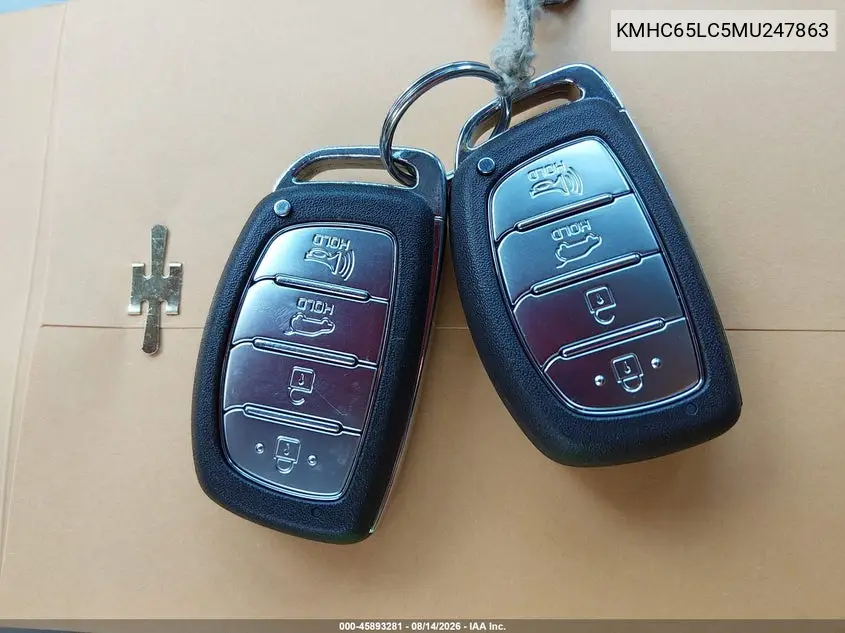 2021 HYUNDAI IONIQ VIN KMHC65LC5MU247863 — фото 11