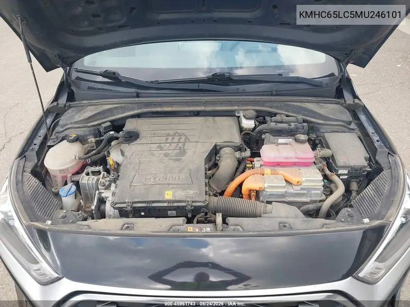 2021 HYUNDAI IONIQ VIN KMHC65LC5MU246101 — фото 10