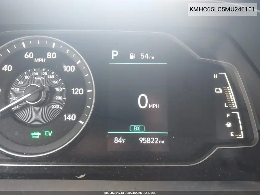 2021 HYUNDAI IONIQ VIN KMHC65LC5MU246101 — фото 16
