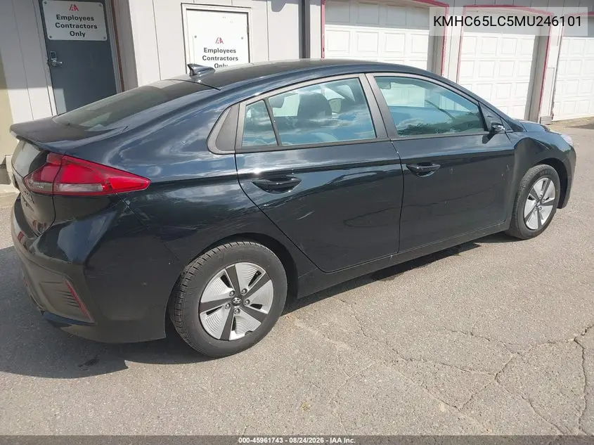 2021 HYUNDAI IONIQ VIN KMHC65LC5MU246101 — фото 4