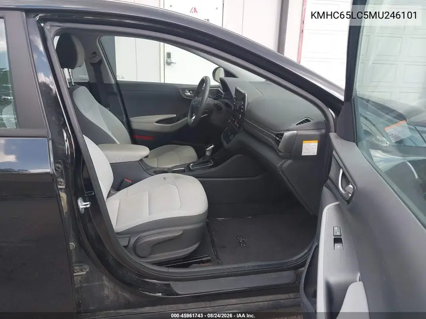 2021 HYUNDAI IONIQ VIN KMHC65LC5MU246101 — фото 5