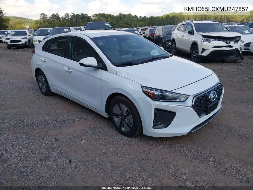 HYUNDAI IONIQ 2021, VIN KMHC65LCXMU247857