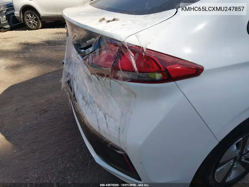 2021 HYUNDAI IONIQ VIN KMHC65LCXMU247857 — фото 13
