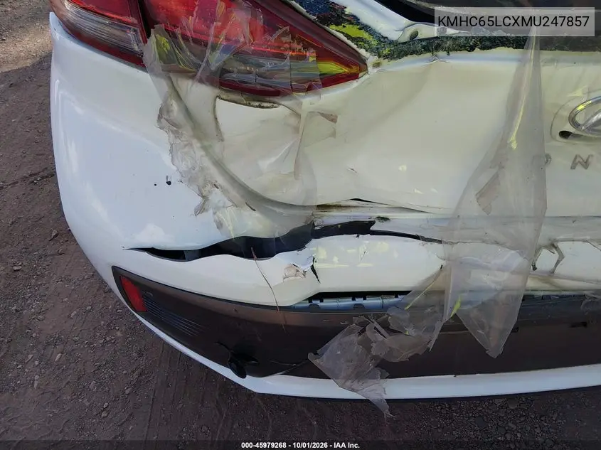 2021 HYUNDAI IONIQ VIN KMHC65LCXMU247857 — фото 14