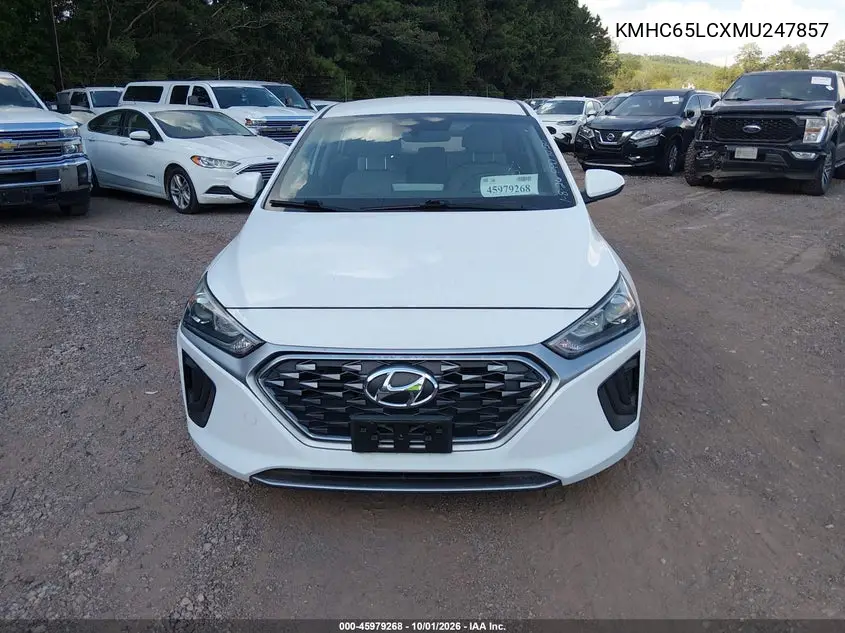 2021 HYUNDAI IONIQ VIN KMHC65LCXMU247857 — фото 16