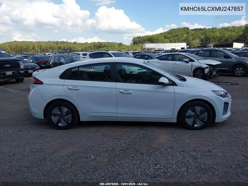 2021 HYUNDAI IONIQ VIN KMHC65LCXMU247857 — фото 17