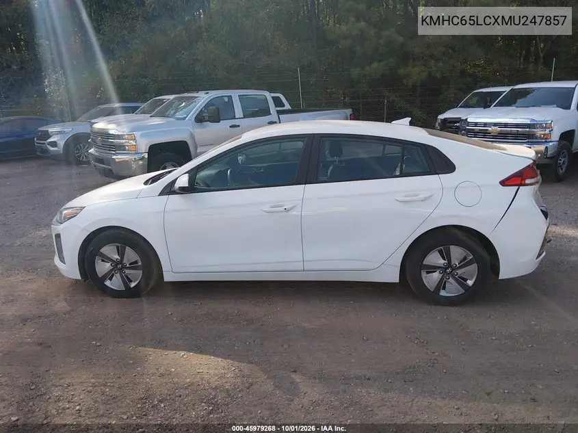 2021 HYUNDAI IONIQ VIN KMHC65LCXMU247857 — фото 18