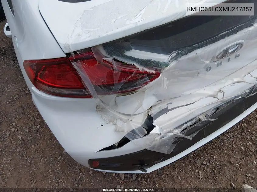2021 HYUNDAI IONIQ VIN KMHC65LCXMU247857 — фото 21