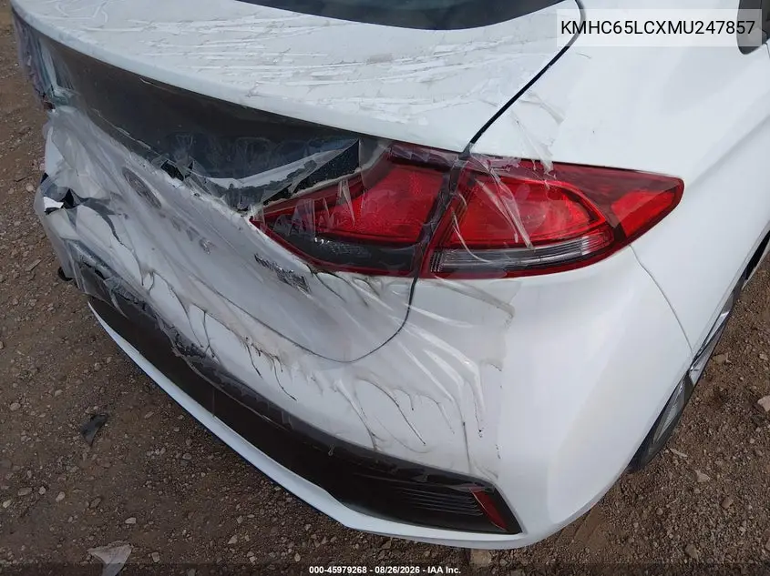 2021 HYUNDAI IONIQ VIN KMHC65LCXMU247857 — фото 22