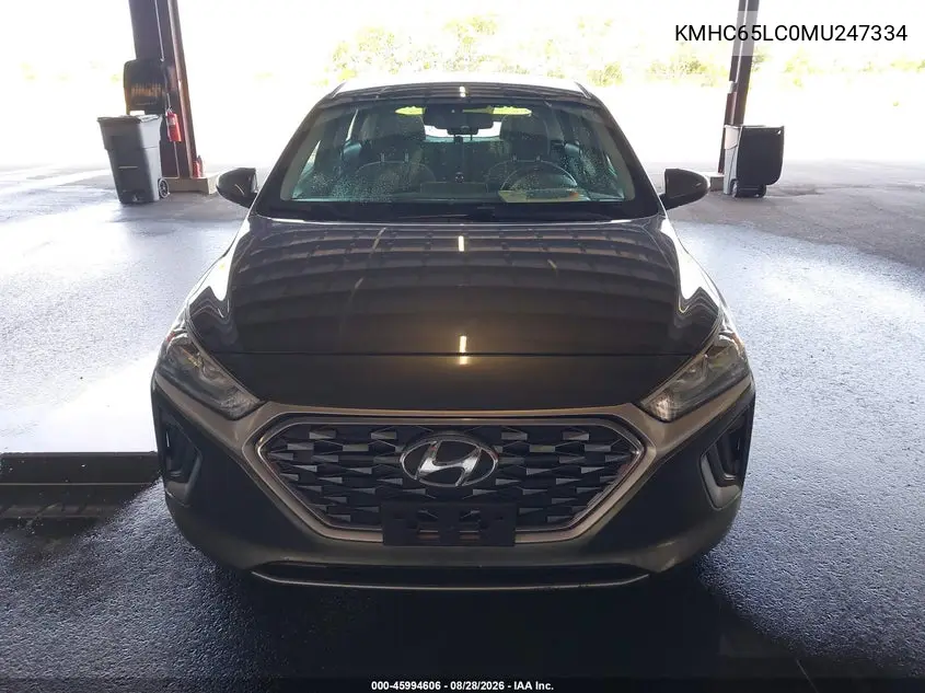2021 HYUNDAI IONIQ VIN KMHC65LC0MU247334 — фото 17