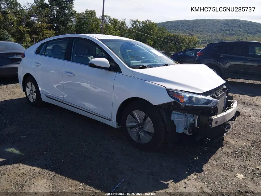 HYUNDAI IONIQ 2022, VIN KMHC75LC5NU285737