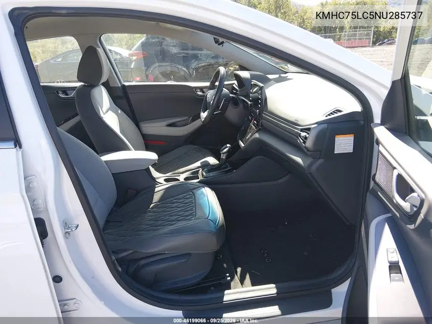 2022 HYUNDAI IONIQ VIN KMHC75LC5NU285737 — фото 5