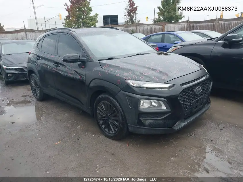 HYUNDAI KONA 2018, VIN KM8K22AAXJU088373
