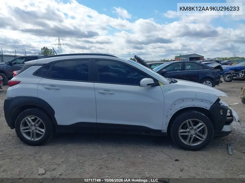 2019 HYUNDAI KONA VIN KM8K12AA9KU296233 — фото 14