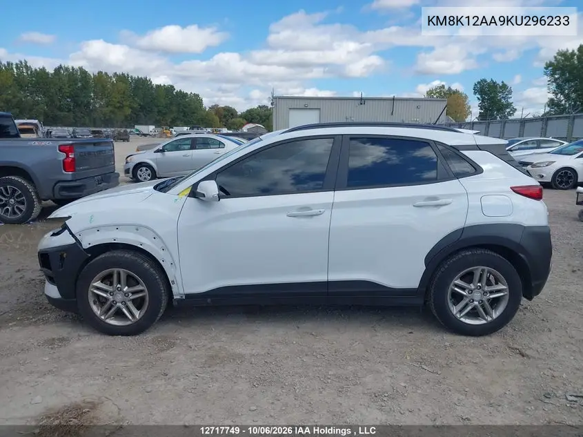 2019 HYUNDAI KONA VIN KM8K12AA9KU296233 — фото 15