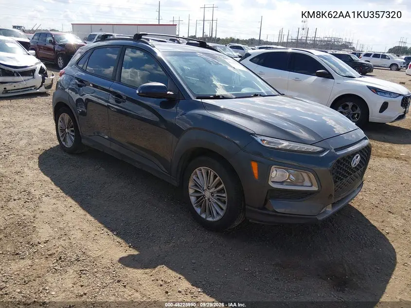 HYUNDAI KONA 2019, VIN KM8K62AA1KU357320