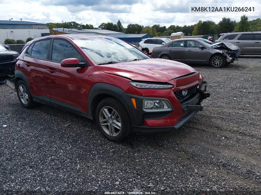 HYUNDAI KONA 2019, VIN KM8K12AA1KU266241