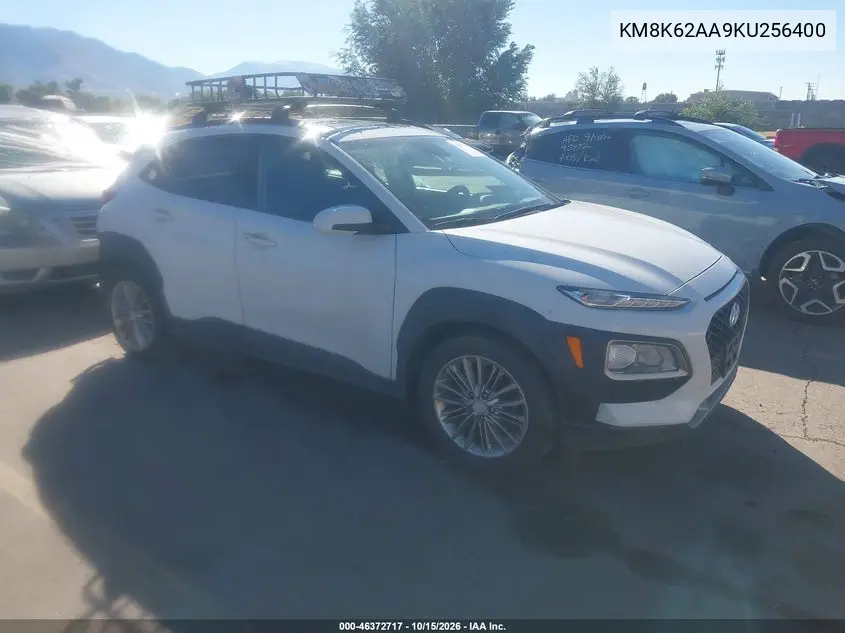 HYUNDAI KONA 2019, VIN KM8K62AA9KU256400