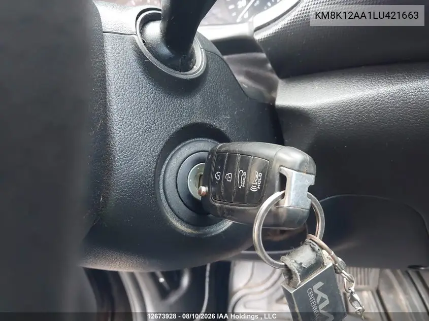 2020 HYUNDAI KONA VIN KM8K12AA1LU421663 — фото 11