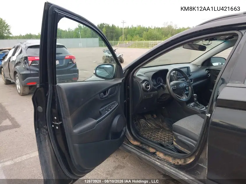 2020 HYUNDAI KONA VIN KM8K12AA1LU421663 — фото 19