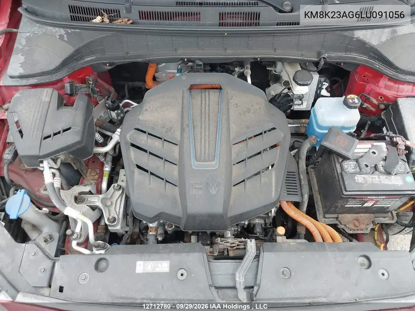 2020 HYUNDAI KONA VIN KM8K23AG6LU091056 — фото 10