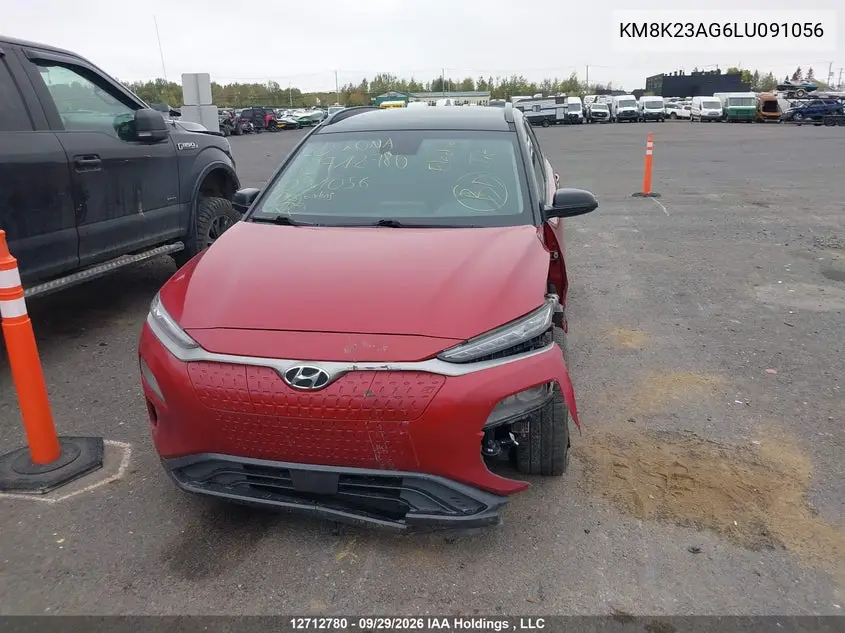 2020 HYUNDAI KONA VIN KM8K23AG6LU091056 — фото 12
