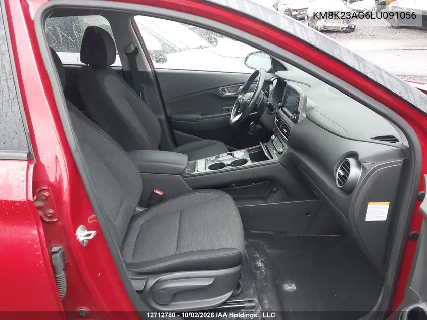 2020 HYUNDAI KONA VIN KM8K23AG6LU091056 — фото 5