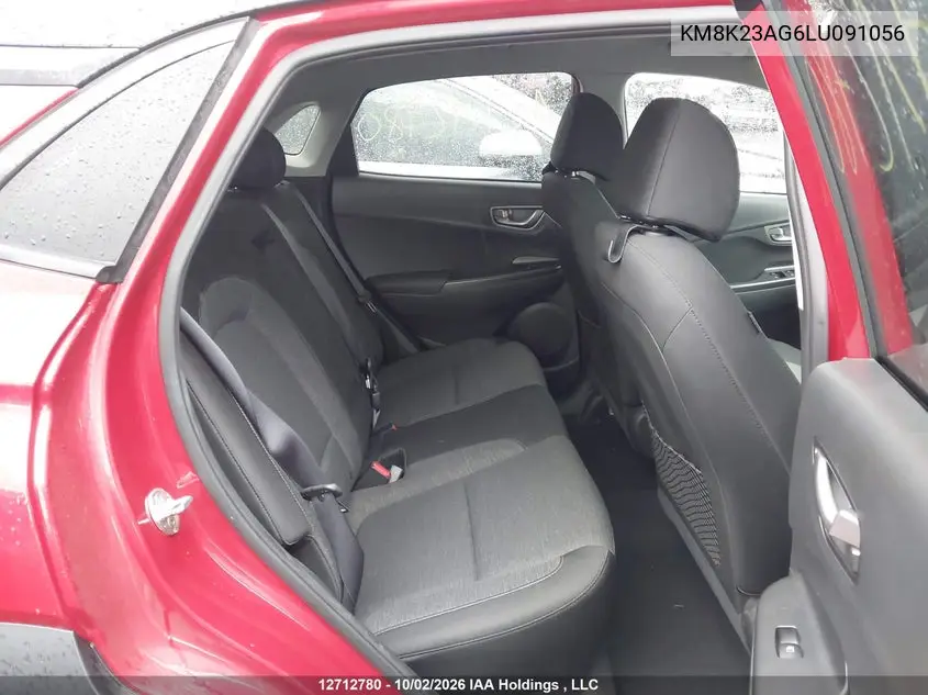 2020 HYUNDAI KONA VIN KM8K23AG6LU091056 — фото 8