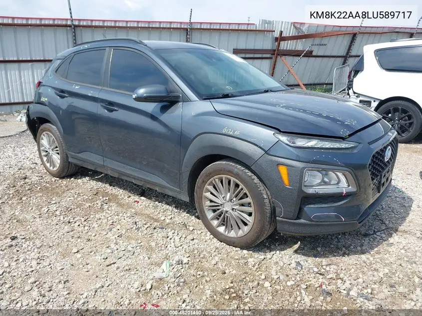 HYUNDAI KONA 2020, VIN KM8K22AA8LU589717