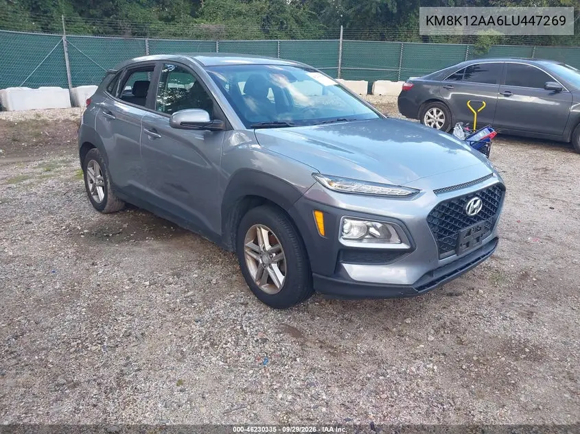 HYUNDAI KONA 2020, VIN KM8K12AA6LU447269