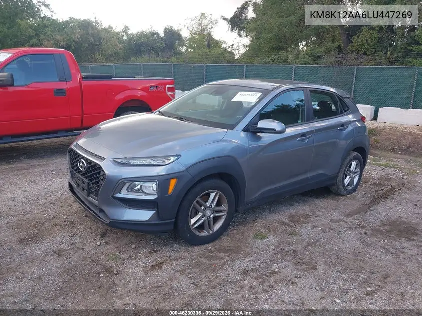 2020 HYUNDAI KONA VIN KM8K12AA6LU447269 — фото 2