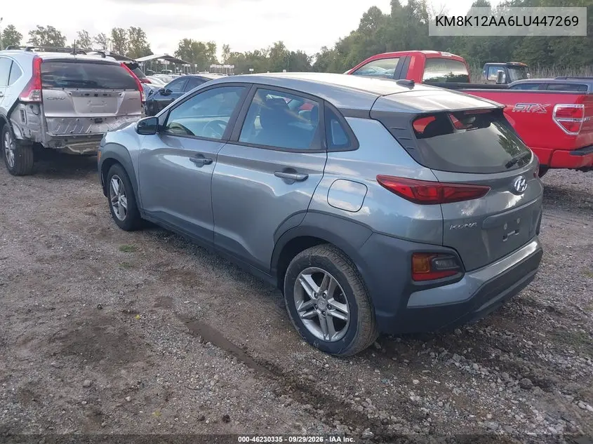 2020 HYUNDAI KONA VIN KM8K12AA6LU447269 — фото 3
